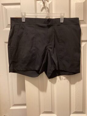 Bauer Women's Black High-Waist Athletic Shorts